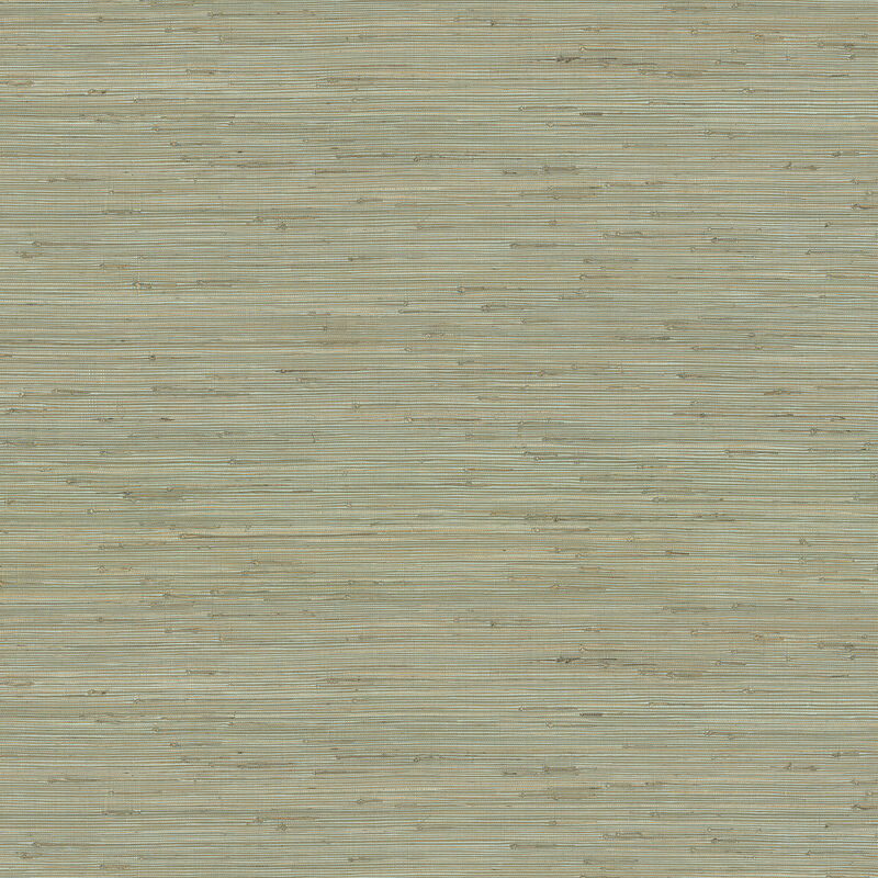 Jeong Teal Knotted Weave Grasscloth Wallpaper image number 0