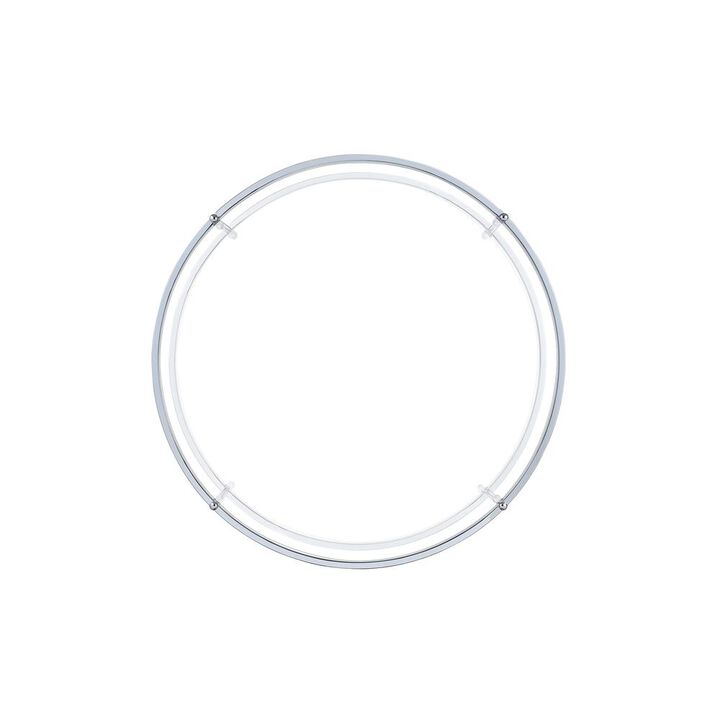 Convience Concept, Inc. Royal Crest 2 Tier Round Glass Coffee Table