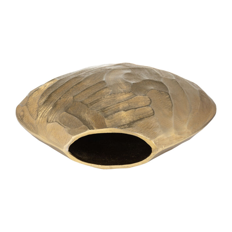 Aluminum 14"H Hammered Vase image number 3