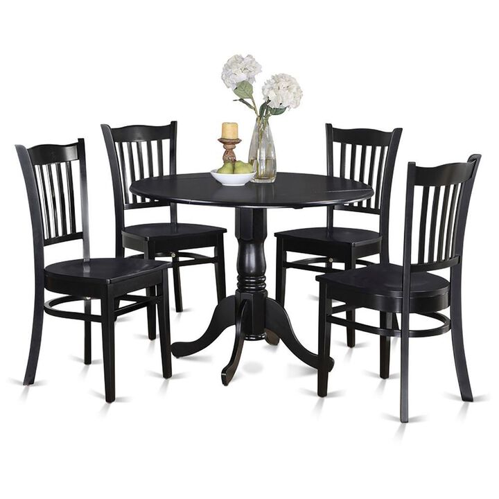 5 Pc Kitchen Table set-Table and 4 Kitchen Chairs
