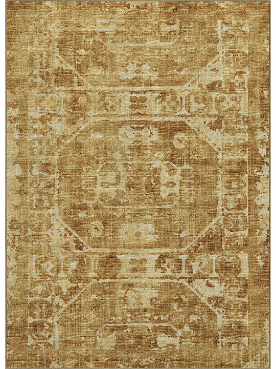 Aberdeen AB2 Gold 3' x 5' Rug