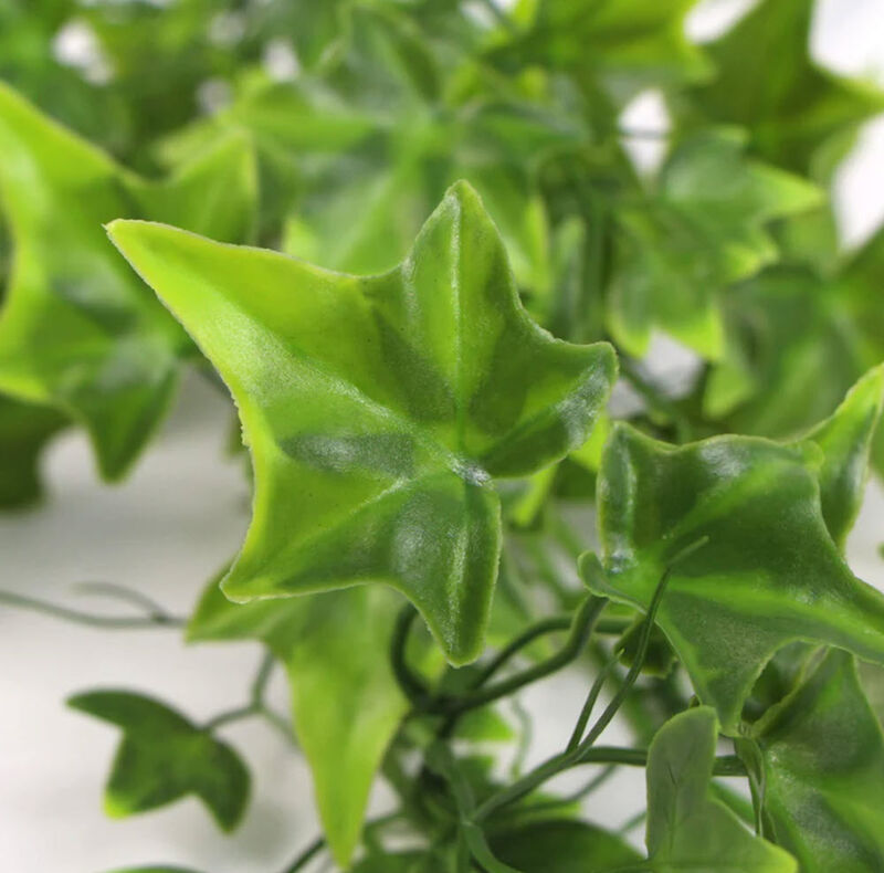 Artificial Two Tone (Bright Tipped) Ivy Hanging Bush 31" UV Resistant