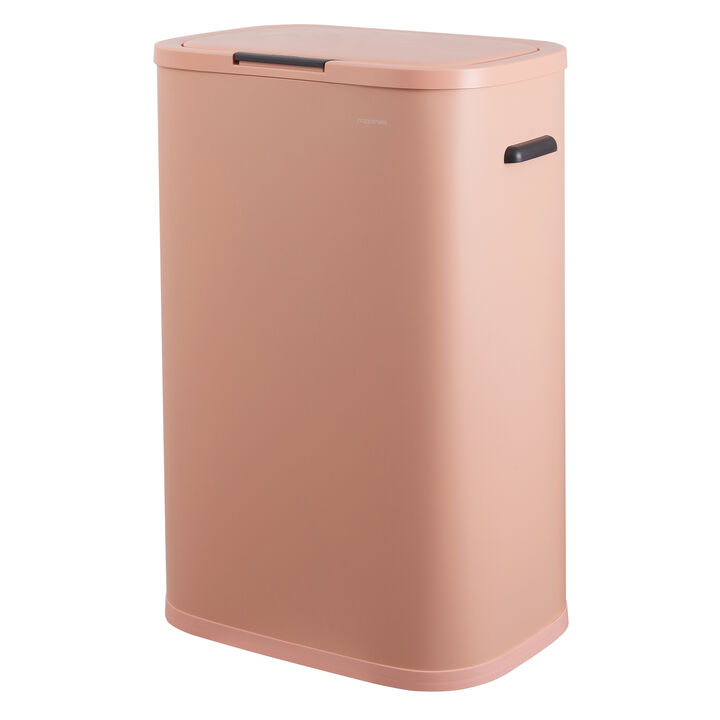 Tammi Kitchen 14.5-Gallon Slim Metal Push Button Trash Can