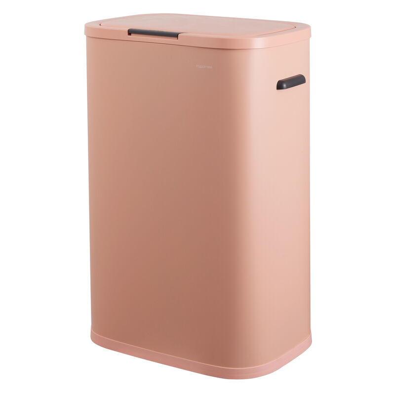 Tammi Kitchen 14.5-Gallon Slim Metal Push Button Trash Can