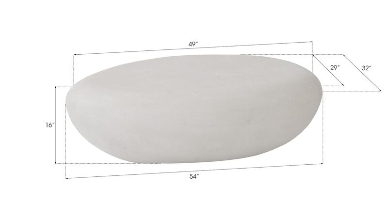 River Stone Large Coffee Table