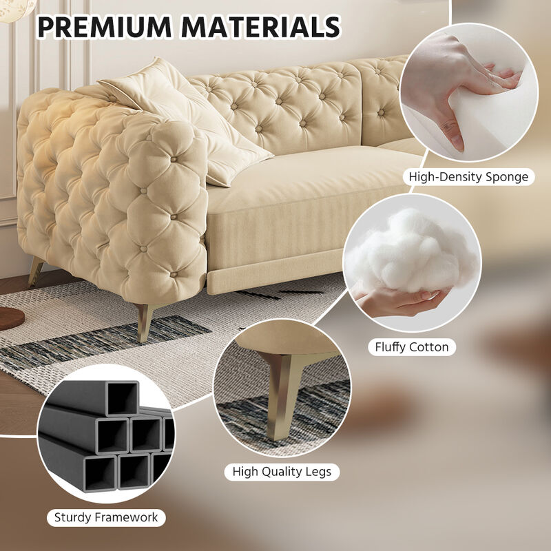 Zikbax 97.7" Convertible Sleeper Sofa image number 6