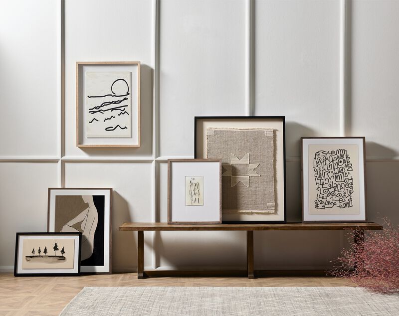 Figures I by Gold Rush Art Co