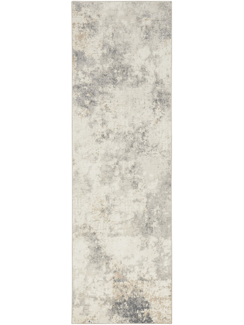 CK005 Enchanting ECH07 Ivory/Gray 2'3" x 7'3" Rug