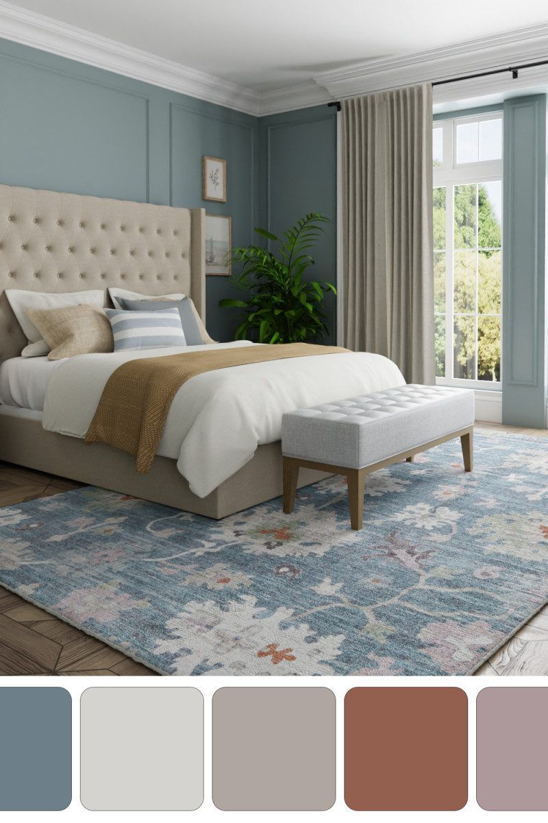 Dartmouth 39QMF Blue/Multi 9' x 12' Rug image number 2