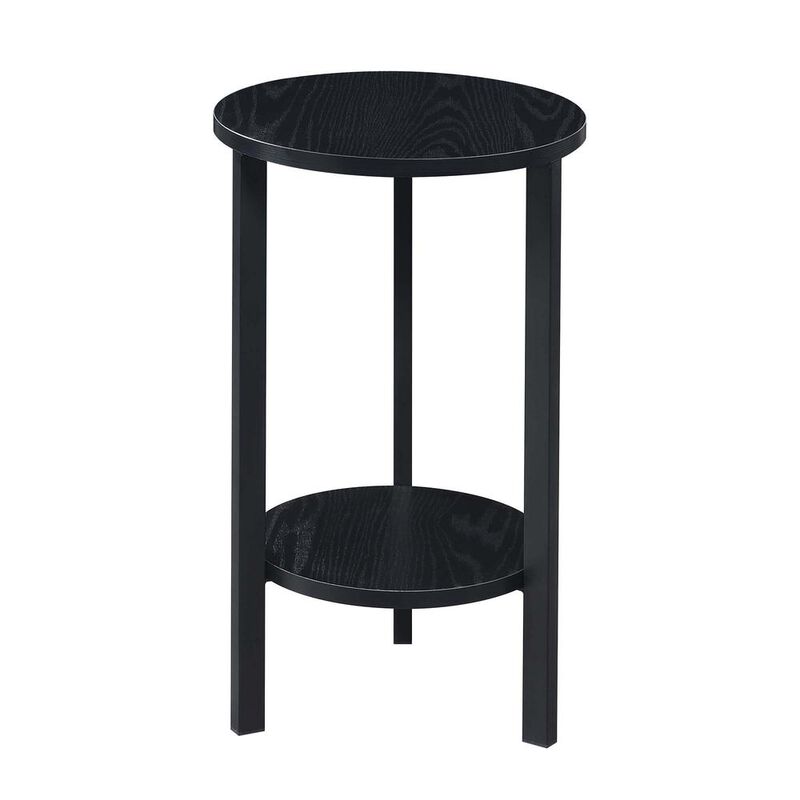 Convenience Concepts Graystone 24 inch 2 Tier Plant Stand