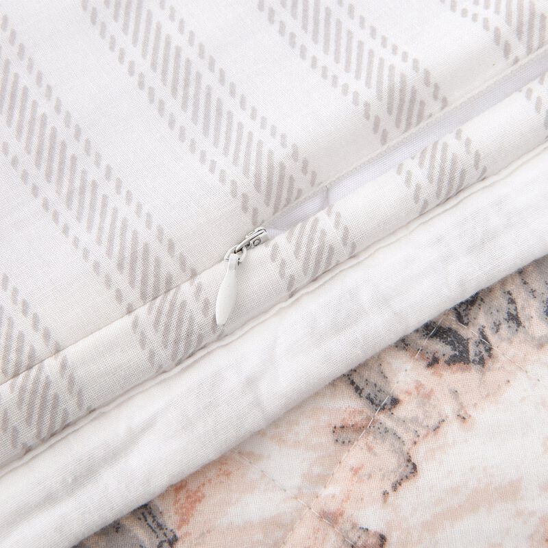 Colette King Reversible Quilt Set image number 3