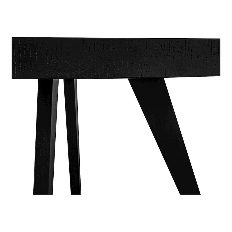 Moe&rsquo;s Parq 60 Inch Round Dining Table Black