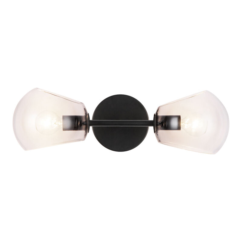 Willow 17-in 2 Lights Damp-Rated Wall/Vanity Light image number 0