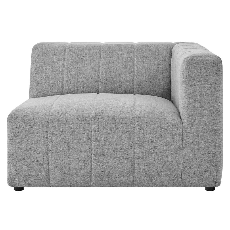 Bartlett Upholstered Fabric Right-Arm Chair Light Gray image number 4