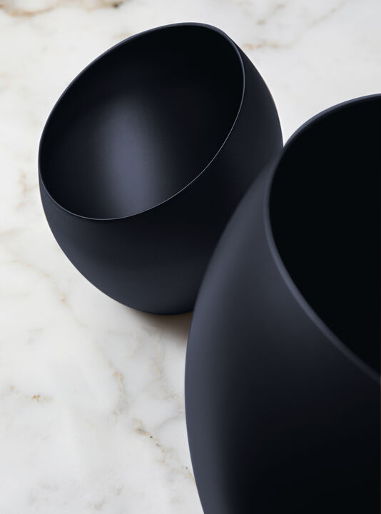 Atmosfera Wine Bucket 7.5" Diameter - Materic Cobalt