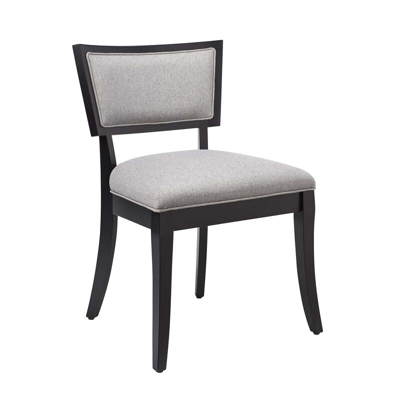Pristine Upholstered Fabric Dining Chairs - Set of 2 image number 1