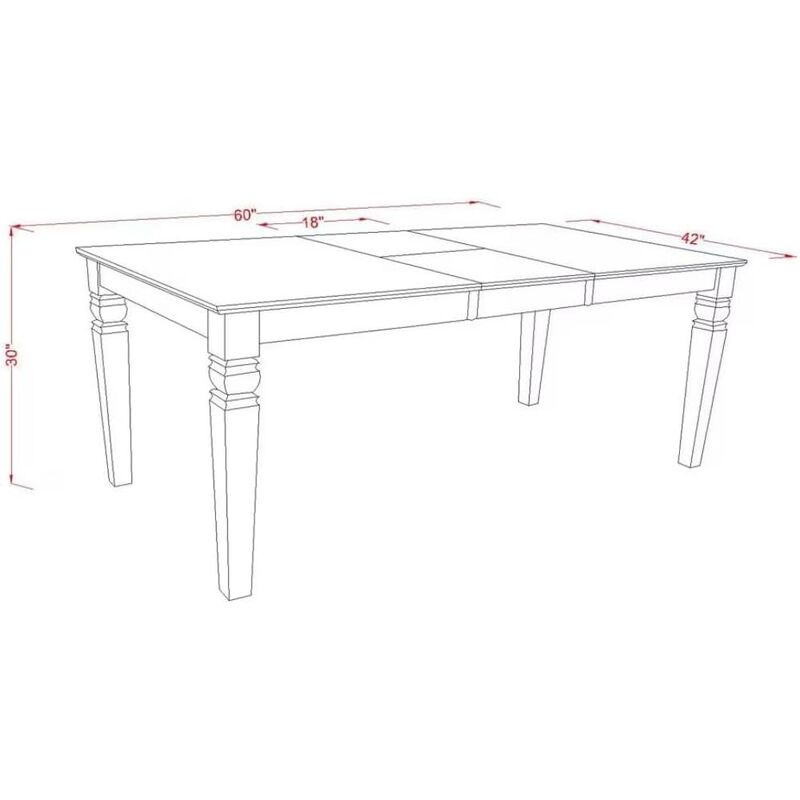 Dining Room Set Linen White