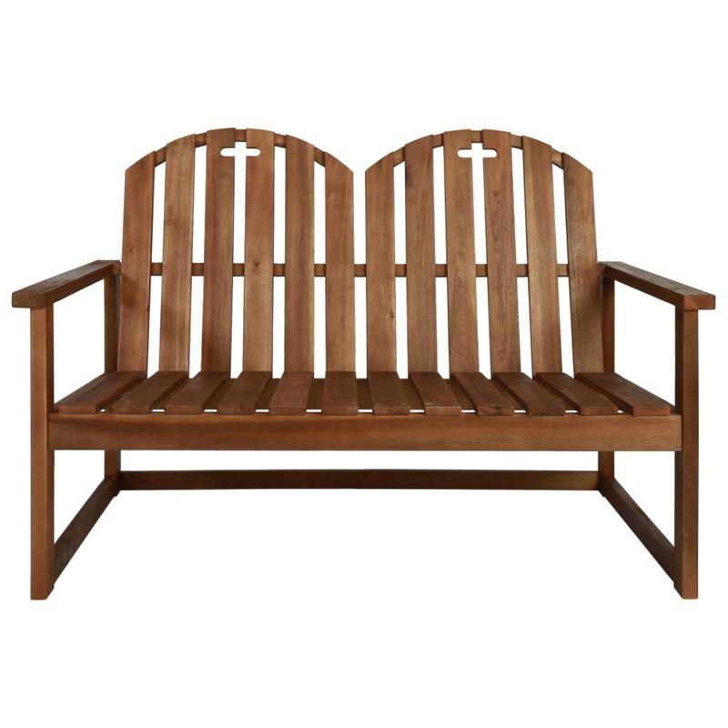 vidaXL Garden Bench 43.3" Solid Acacia Wood