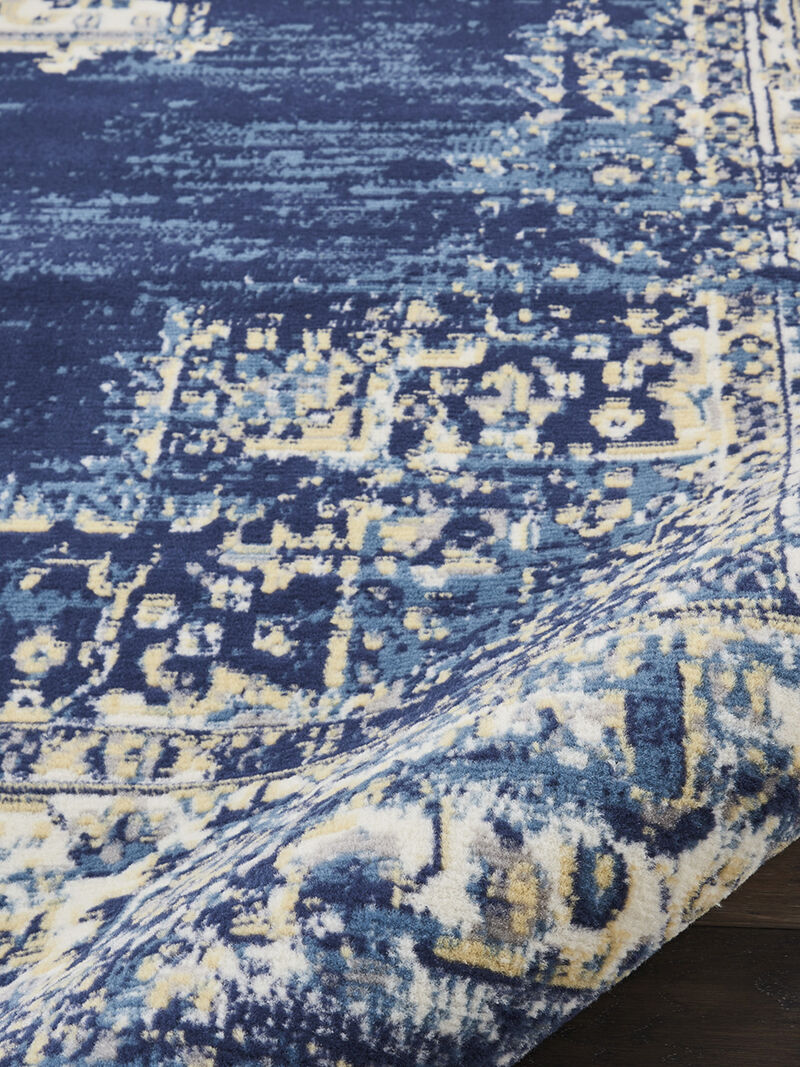 Grafix GRF14 Navy/Blue 7'10" x 9'10" Rug