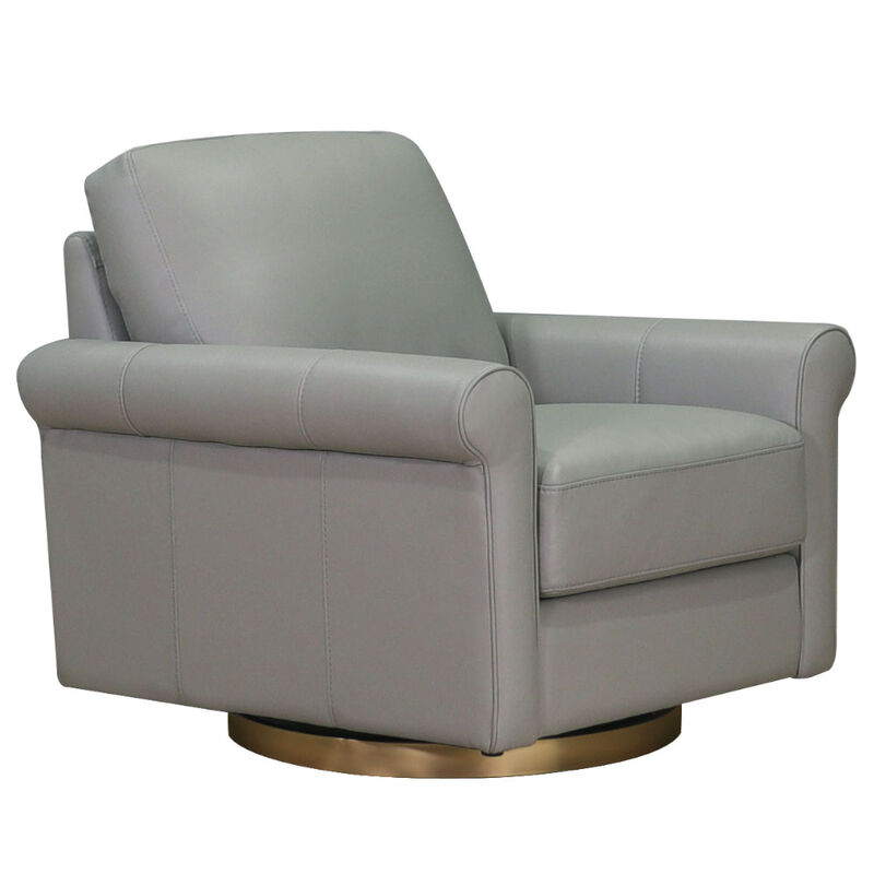 Laguna Swivel Leather Chair