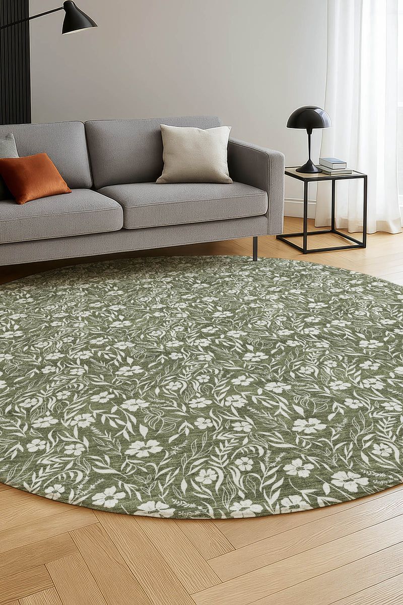 Soft Essentials SE4 Olive 9' x 12' Rug image number 3