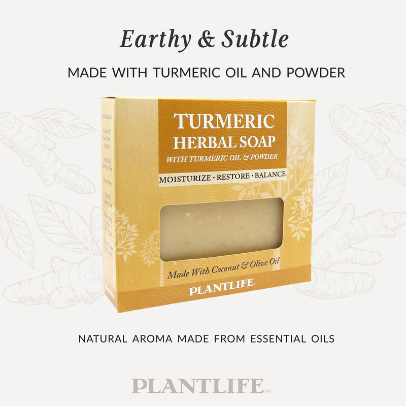 Plantlife Bar Soap - Turmeric 6 Pack image number 2