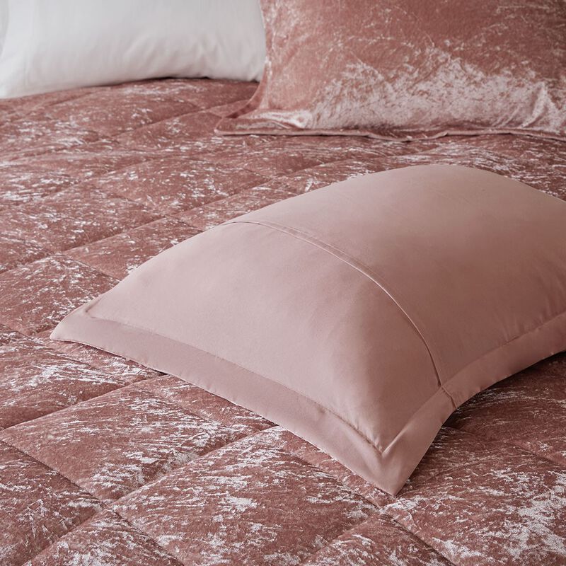 Gracie Mills Eirlys Velvet Duvet Cover Set
