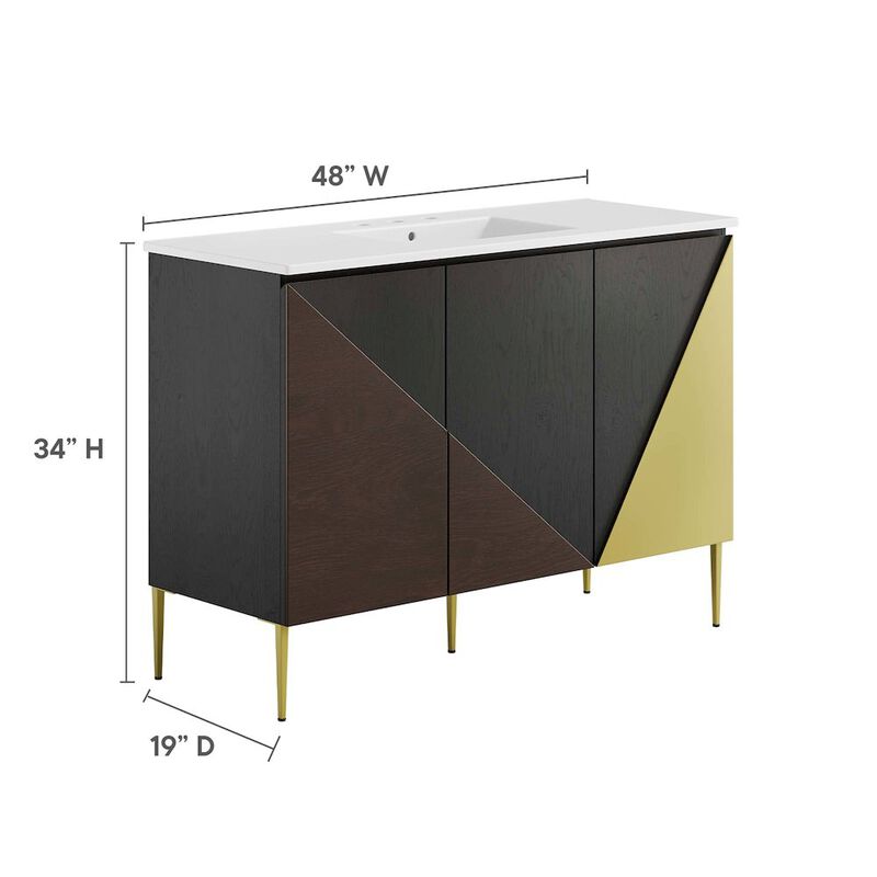 Alchemist 48" Single Sink Bathroom Vanity image number 2
