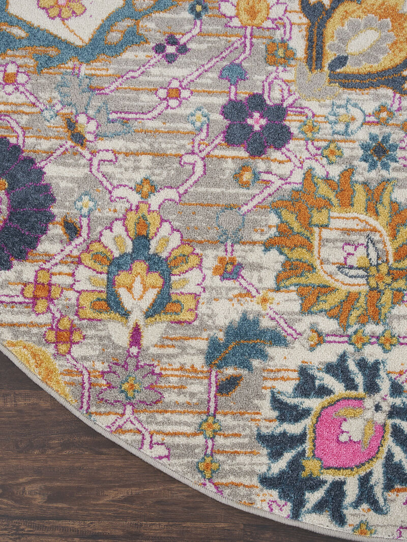 Passion PSN01 Silver 5'3" x 7'3" Rug image number 3