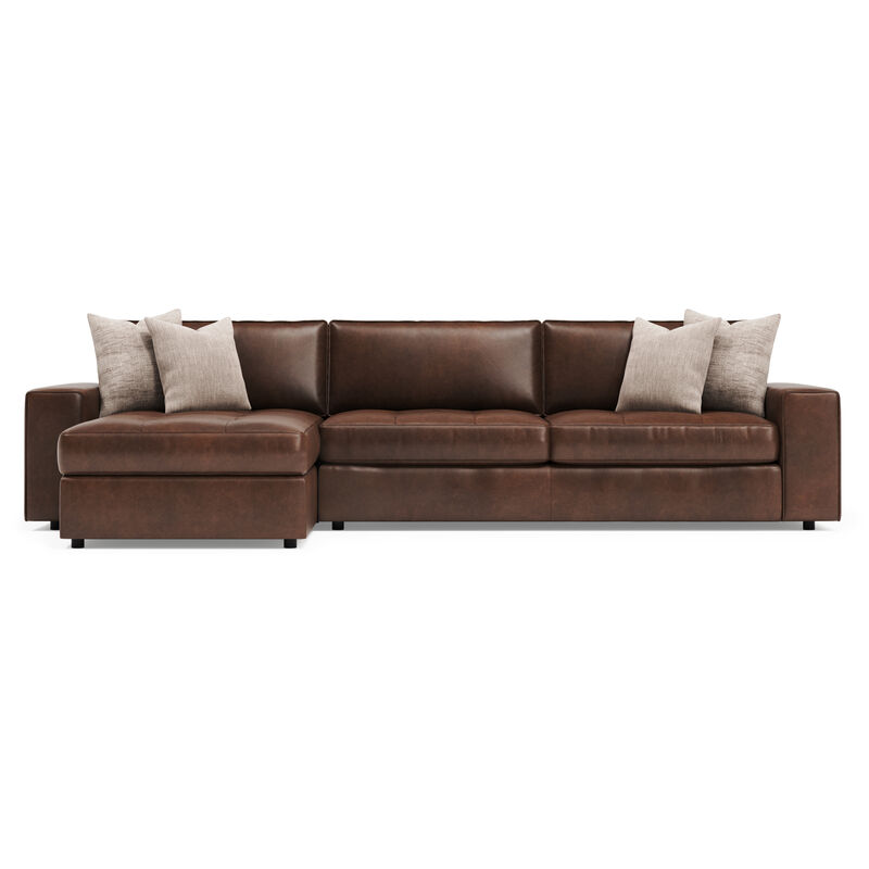 Nest Leather Sectional image number 1
