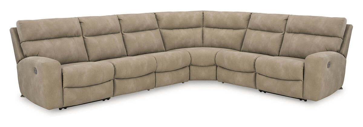 Next-Gen DuraPella 6-Piece Power Reclining Sectional