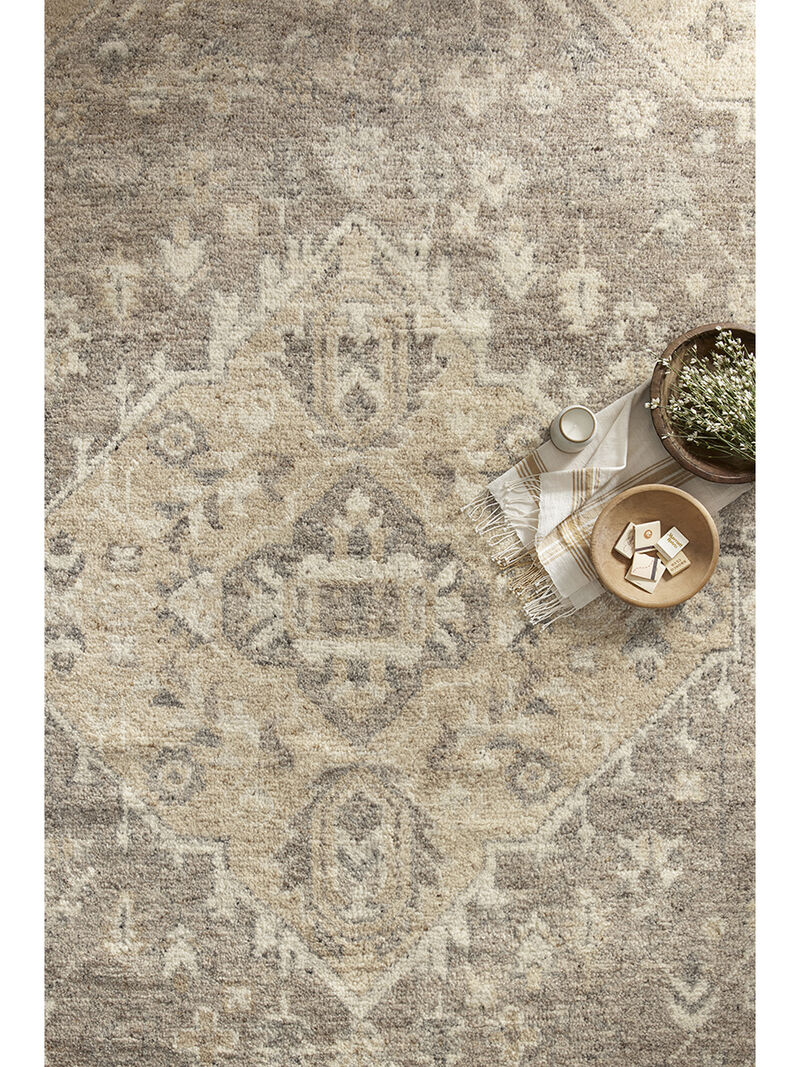 Marco MCO02 Taupe/Camel 18" x 18" Sample Rug image number 2