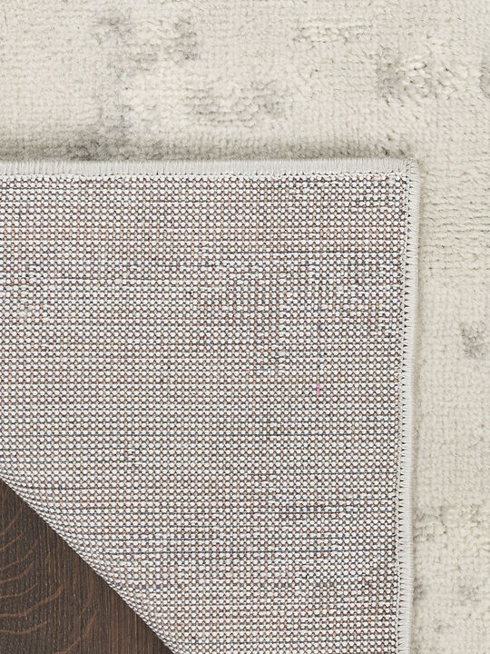 Quarry QUA01 Cream/Gray 3'9" x 5'9" Rug