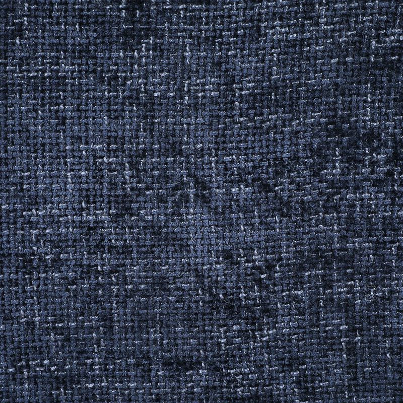 Meridian Furniture Alessandra Navy Chenille Fabric Swivel Accent Chair