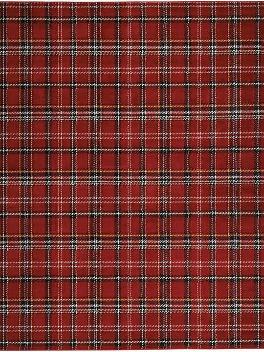 Grafix GRF03 Red 7'10" x 9'10" Rug