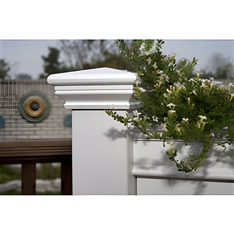 All-Weather Vinyl Raised Grow Bed Elevated Planter for Vegetables and Flowers