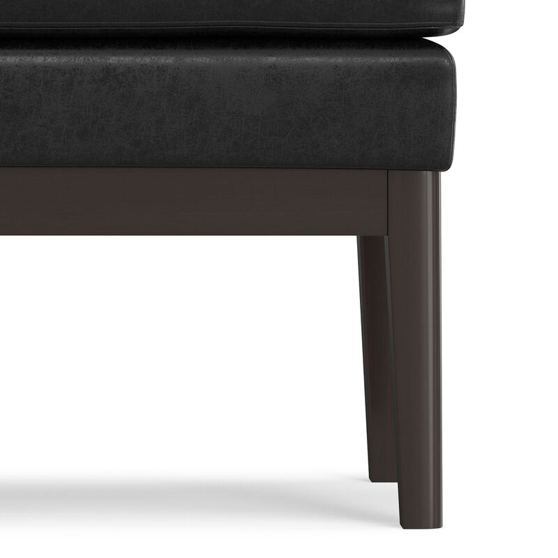 Simpli Home Carlson Small Ottoman Bench image number 7