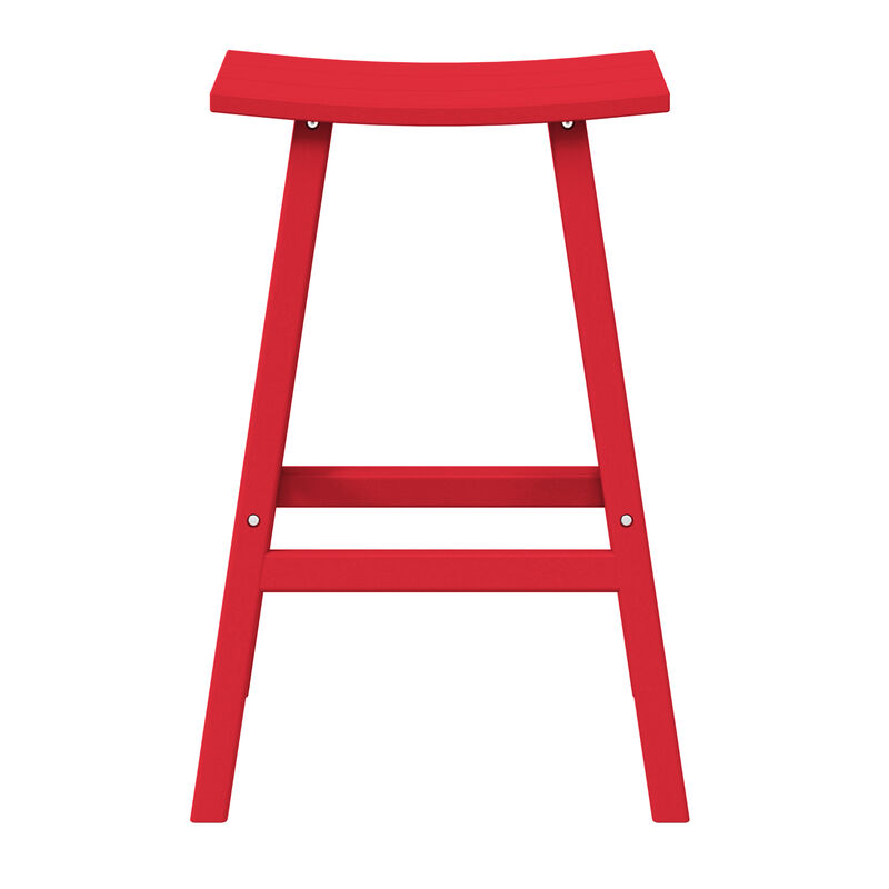 WestinTrends Westintrends 29" height Outdoor / Patio Saddle bar stool image number 0