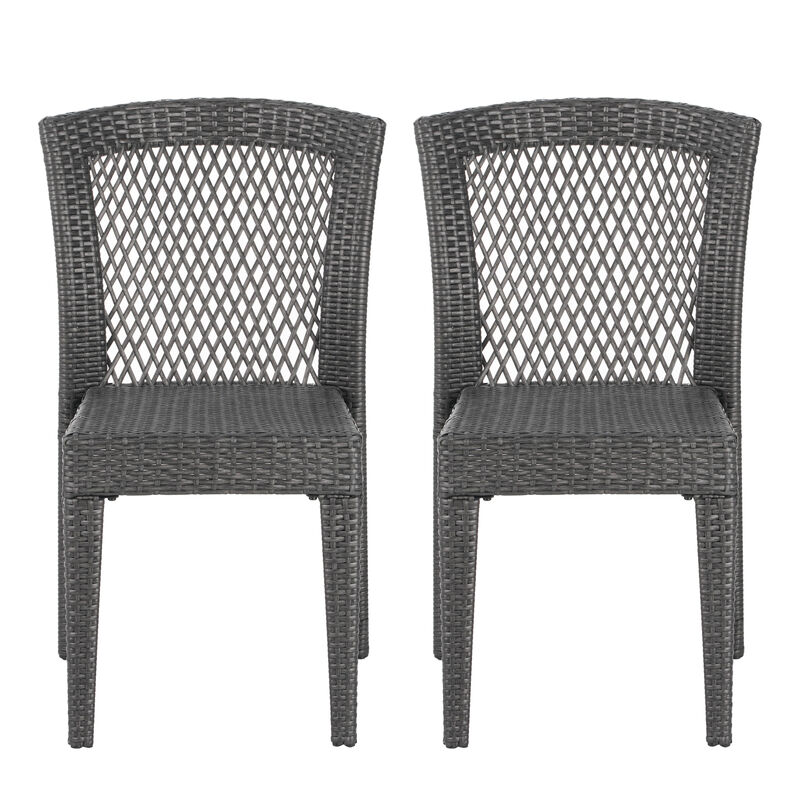 Merax Outdoor Dining  Leisure Chairs Set of 2