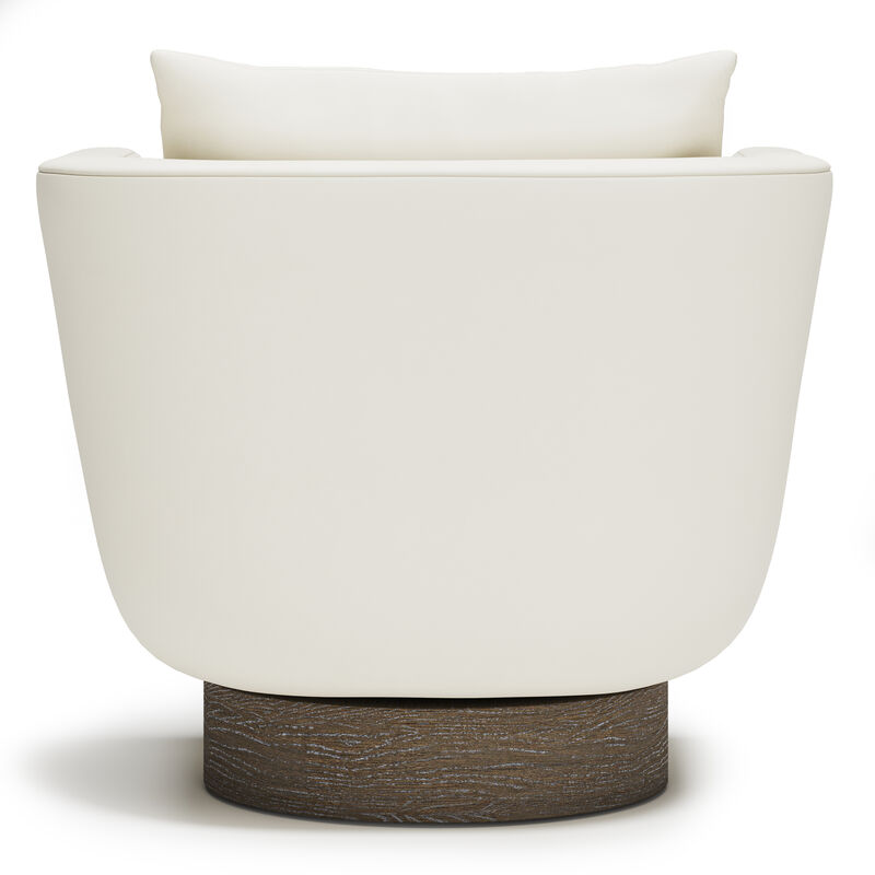 Gemma Leather Swivel Chair