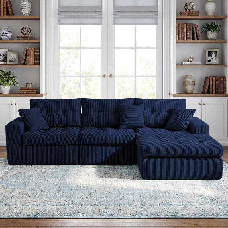Zutdab L-Shaped Sectional Couch image number 1