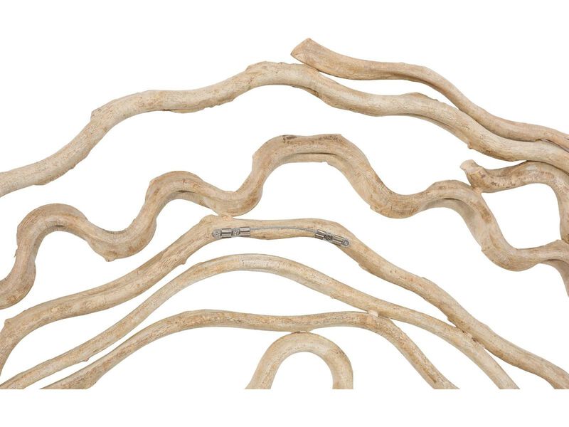 Vine Bleached Wall Flower Wall Decor image number 4