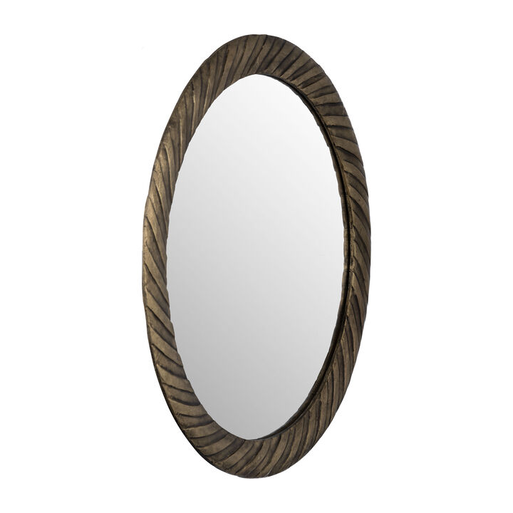 Metal Hurricane Pttrn Mirror