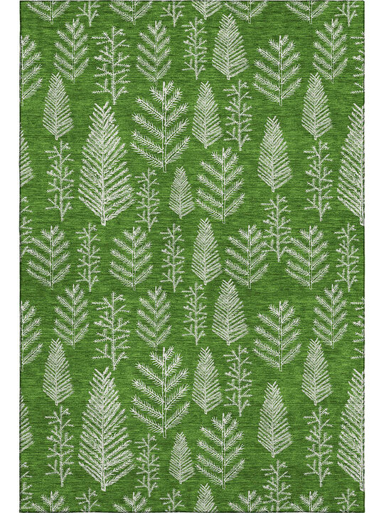 Merry & Bright MY21 Green 10' x 14' Rug