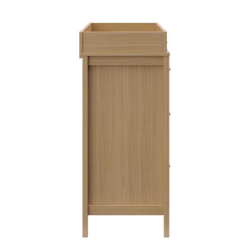 Storkcraft Carmel 3 Drawer Chest with Changing Topper (Driftwood)