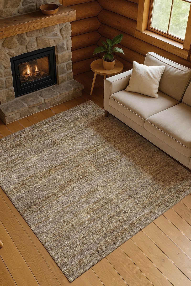 Soft Essentials SE1 Brown 9' x 12' Rug image number 1