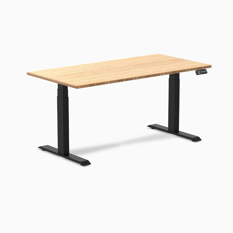 Desky Dual Bamboo Sit Stand Desk image number 8