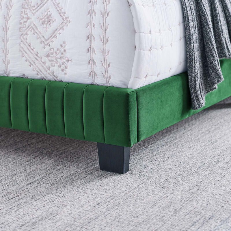 Modway - Celine Channel Tufted Performance Velvet Full Bed image number 6