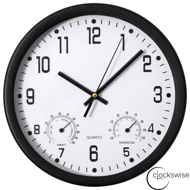 Clockswise 10-inch Non-Ticking Quartz Wall Clock