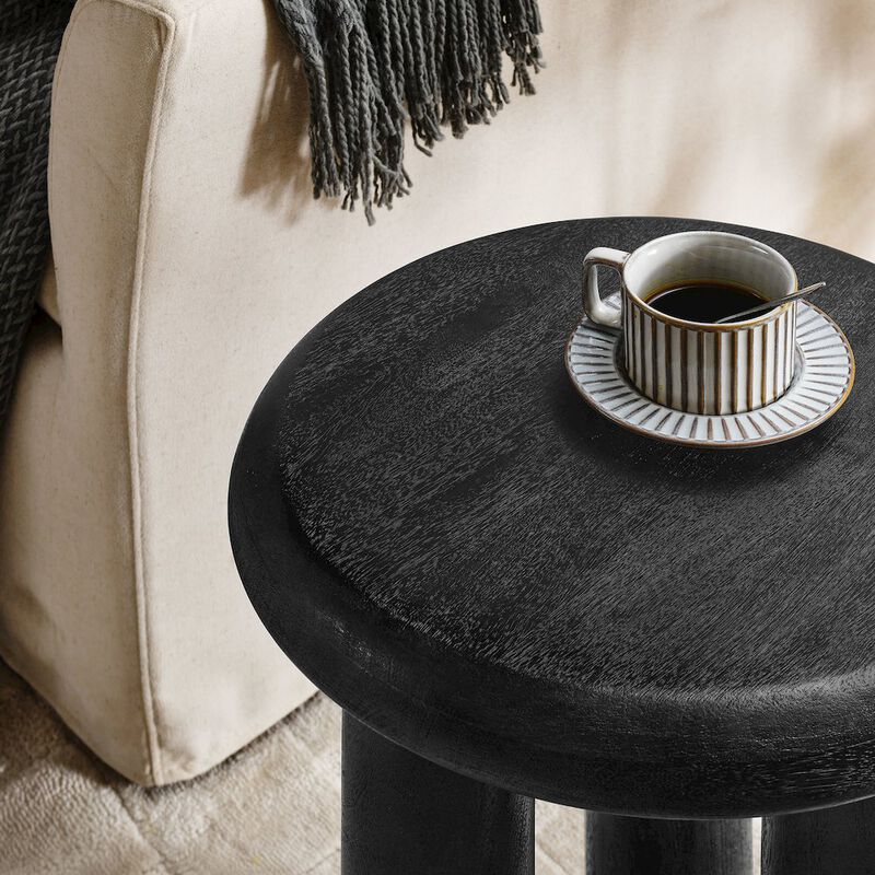 Mavina Mango Wood Side Table image number 6